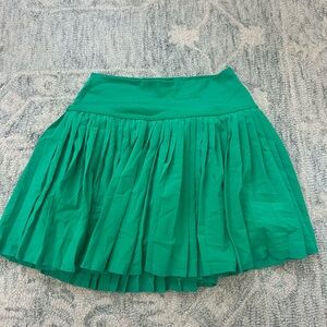 Aerie Offline Green Pleated tennis skirt